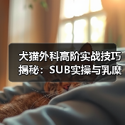 犬猫外科高阶实战技巧揭秘：SUB实操与乳