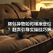 脓包异物如何精准定位？超声引导实操技巧揭秘 - 辰飞雨新生家伴