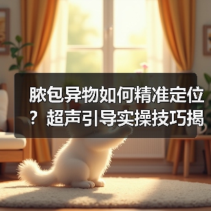 脓包异物如何精准定位?超声引导实操技巧揭秘(图2) 脓包异物如何精准定位?超声引导实操技巧揭秘(图2)
