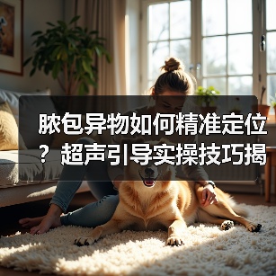 脓包异物如何精准定位?超声引导实操技巧揭秘(图4) 脓包异物如何精准定位?超声引导实操技巧揭秘(图4)