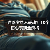 猫咪突然不爱动?10个伤心表现全解析(图3) 猫咪突然不爱动?10个伤心表现全解析(图3)
