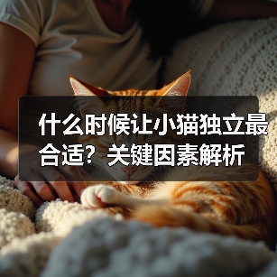 什么时候让小猫独立最合适?关键因素解析(图2) 什么时候让小猫独立最合适?关键因素解析(图2)