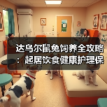 达乌尔鼠兔饲养全攻略：起居饮食健康护理保姆级教程 - 辰飞雨新生家伴