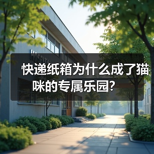 快递纸箱为什么成了猫咪的专属乐园？ - 辰飞雨新生家伴