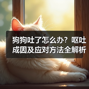 狗狗吐了怎么办?呕吐成因及应对方法全解析(图2) 狗狗吐了怎么办?呕吐成因及应对方法全解析(图2)