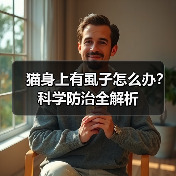 猫身上有虱子怎么办？科学防治全解析 - 辰飞雨新生家伴