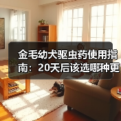 金毛幼犬驱虫药使用指南:20天后该选哪种更安全?(图4) 金毛幼犬驱虫药使用指南:20天后该选哪种更安全?(图4)