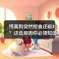 博美狗突然拒食还呕吐？这些原因你必须知道