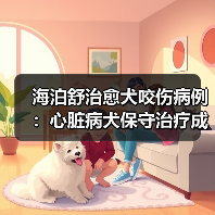 海泊舒治愈犬咬伤病例:心脏病犬保守治疗成功经验(图2) 海泊舒治愈犬咬伤病例:心脏病犬保守治疗成功经验(图2)