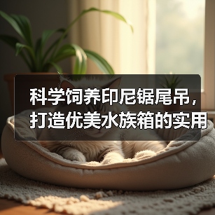 科学饲养印尼锯尾吊,打造优美水族箱的实用指南(图4) 科学饲养印尼锯尾吊,打造优美水族箱的实用指南(图4)