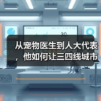 从宠物医生到人大代表，他如何让三四线城市