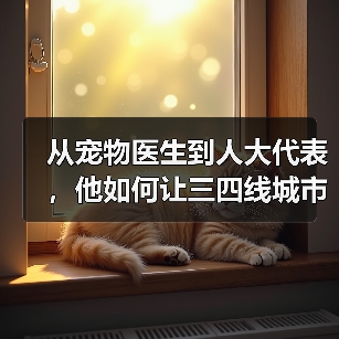 从宠物医生到人大代表,他如何让三四线城市拥有高品质宠物医疗?(图4) 从宠物医生到人大代表,他如何让三四线城市拥有高品质宠物医疗?(图4)