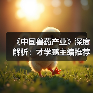 《中国兽药产业》深度解析：才学鹏主编推荐必读(图3)