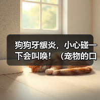 狗狗牙龈炎,小心碰一下会叫唤!(宠物的口腔健康问题,如何预防和治疗?)(图2) 狗狗牙龈炎,小心碰一下会叫唤!(宠物的口腔健康问题,如何预防和治疗?)(图2)