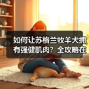 如何让苏格兰牧羊犬拥有强健肌肉?全攻略在此(图2) 如何让苏格兰牧羊犬拥有强健肌肉?全攻略在此(图2)