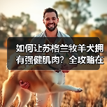 如何让苏格兰牧羊犬拥有强健肌肉？全攻略在