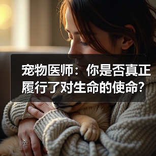 宠物医师：你是否真正履行了对生命的使命？