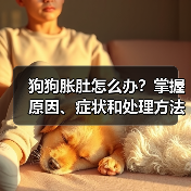 狗狗胀肚怎么办？掌握原因、症状和处理方法
