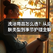 洗浴用品怎么选？从皮肤类型到季节护理全解析 - 辰飞雨新生家伴