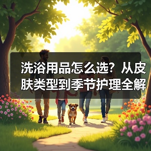 洗浴用品怎么选?从皮肤类型到季节护理全解析(图3) 洗浴用品怎么选?从皮肤类型到季节护理全解析(图3)