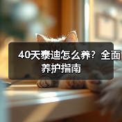 40天泰迪怎么养?全面养护指南(图2) 40天泰迪怎么养?全面养护指南(图2)