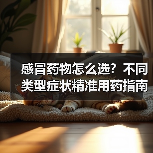 感冒药物怎么选?不同类型症状精准用药指南(图3) 感冒药物怎么选?不同类型症状精准用药指南(图3)