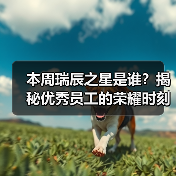 本周瑞辰之星是谁?揭秘优秀员工的荣耀时刻(图2) 本周瑞辰之星是谁?揭秘优秀员工的荣耀时刻(图2)