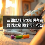 三四线城市也能拥有高品质宠物医疗吗?行业机遇与挑战解析(图3) 三四线城市也能拥有高品质宠物医疗吗?行业机遇与挑战解析(图3)