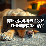 德州地鼠龟饲养全攻略:打造健康快乐生活的贴心指南(图3) 德州地鼠龟饲养全攻略:打造健康快乐生活的贴心指南(图3)