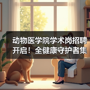 动物医学院学术岗招聘开启！全健康守护者集结(图2)