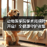 动物医学院学术岗招聘开启！全健康守护者集结(图4)