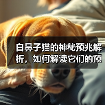 白鼻子猫的神秘预兆解析，如何解读它们的预