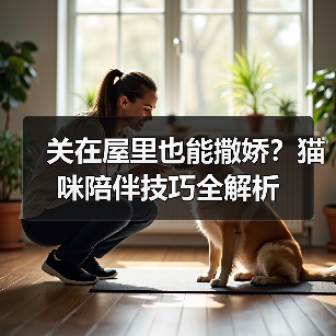 关在屋里也能撒娇?猫咪陪伴技巧全解析(图2) 关在屋里也能撒娇?猫咪陪伴技巧全解析(图2)