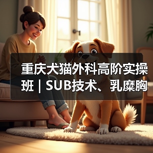 重庆犬猫外科高阶实操班 | SUB技术、乳糜胸手术等疑难实操 - 辰飞雨新生家伴