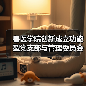 兽医学院创新成立功能型党支部与管理委员会，党建引领推动教职工 - 辰飞雨新生家伴