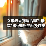 女孩养大狗适合吗？推荐15种理想品种及注意事项(图3)