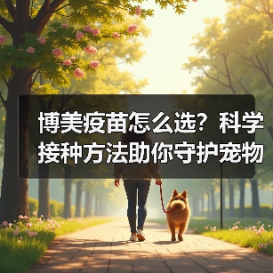 博美疫苗怎么选？科学接种方法助你守护宠物
