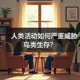 人类活动如何严重威胁鸟类生存？ - 辰飞雨新生家伴