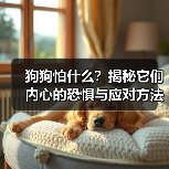 狗狗怕什么？揭秘它们内心的恐惧与应对方法 - 辰飞雨新生家伴