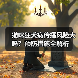 猫咪狂犬病传播风险大吗?预防措施全解析(图4) 猫咪狂犬病传播风险大吗?预防措施全解析(图4)