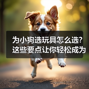 为小狗选玩具怎么选？这些要点让你轻松成为最佳伙伴(图3)