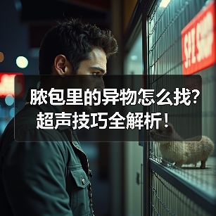脓包里的异物怎么找?超声技巧全解析!(图2) 脓包里的异物怎么找?超声技巧全解析!(图2)