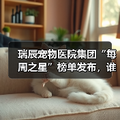 瑞辰宠物医院集团“每周之星”榜单发布，谁