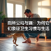厕所公鸡与猫：为何它们象征卫生习惯与生活