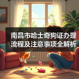 南昌市哈士奇狗证办理流程及注意事项全解析(图3) 南昌市哈士奇狗证办理流程及注意事项全解析(图3)