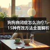 狗狗自闭症怎么治疗？15种有效方法全面解析 - 辰飞雨新生家伴