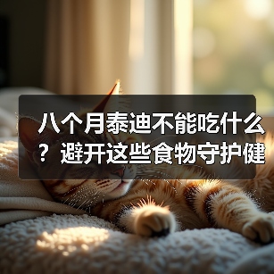 八个月泰迪不能吃什么？避开这些食物守护健