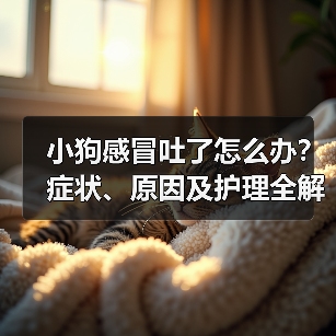 小狗感冒吐了怎么办?症状、原因及护理全解析(图4) 小狗感冒吐了怎么办?症状、原因及护理全解析(图4)