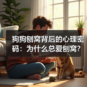 狗狗刨窝背后的心理密码:为什么总爱刨窝?如何科学应对?(图2) 狗狗刨窝背后的心理密码:为什么总爱刨窝?如何科学应对?(图2)