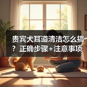 贵宾犬耳道清洁怎么搞?正确步骤+注意事项全解析(图4) 贵宾犬耳道清洁怎么搞?正确步骤+注意事项全解析(图4)